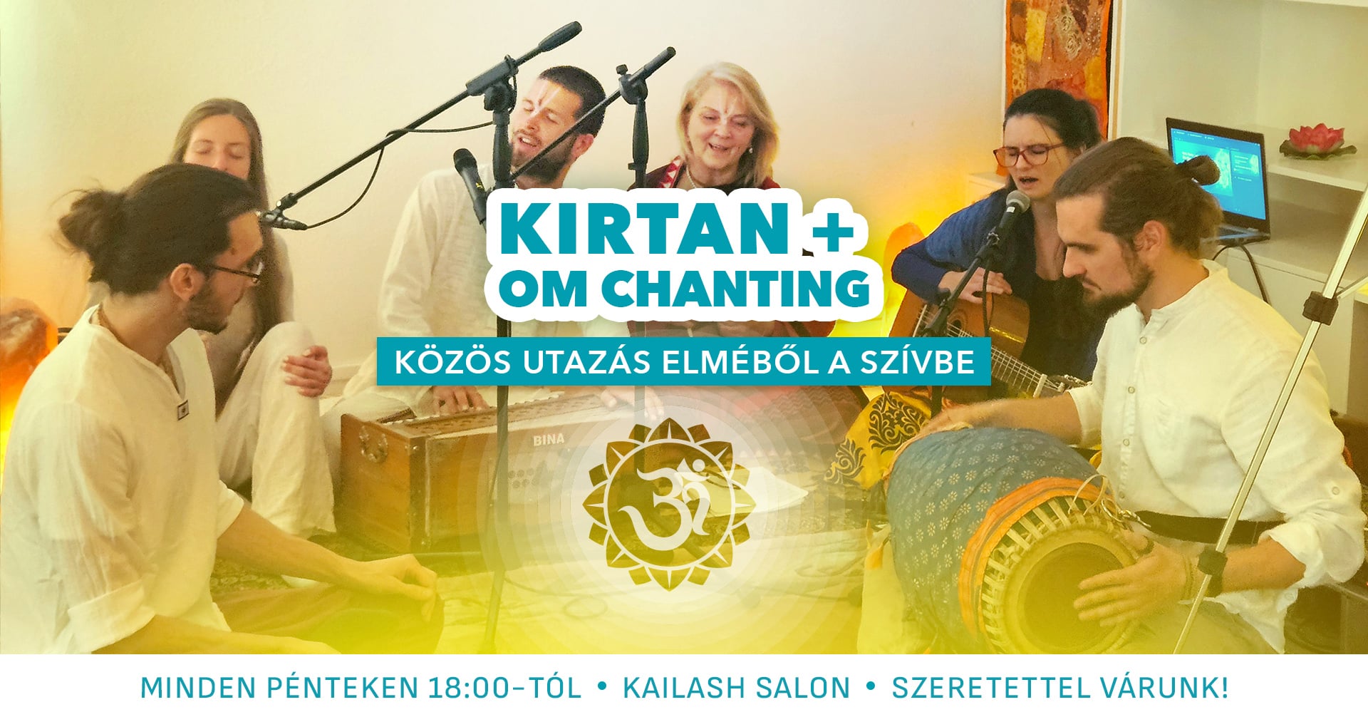 Kirtan és OM Chanting Budapest